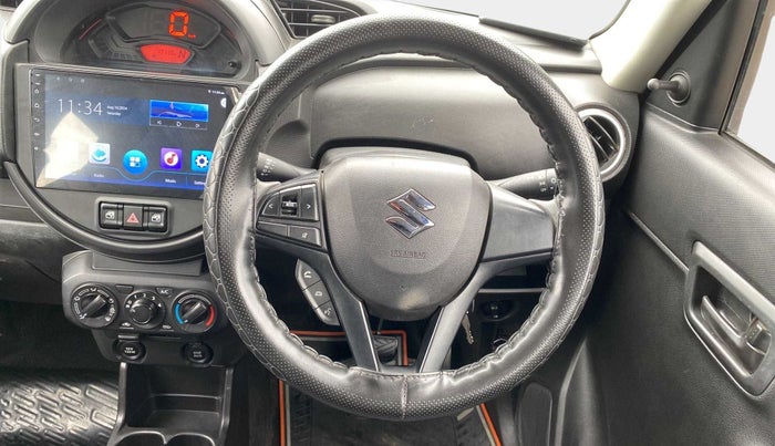 2020 Maruti S PRESSO VXI PLUS AMT, Petrol, Automatic, 17,319 km, Steering Wheel Close Up