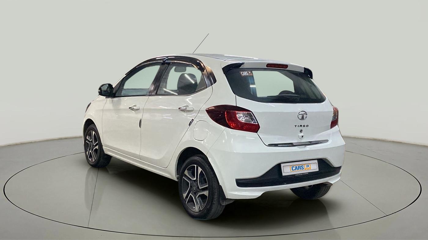 2023 Tata Tiago XZ PLUS PETROL, Petrol, Manual, 7,513 km, Left Back Diagonal