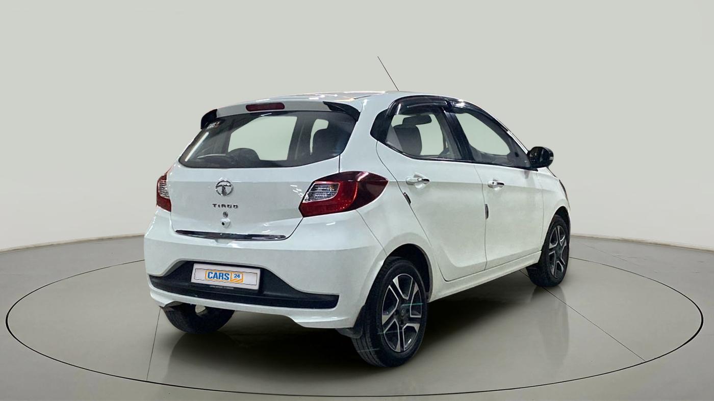 2023 Tata Tiago XZ PLUS PETROL, Petrol, Manual, 7,513 km, Right Back Diagonal