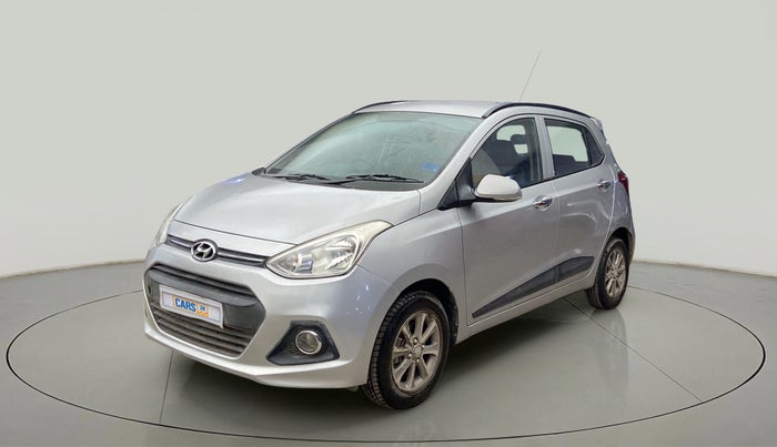 2016 Hyundai Grand i10 ASTA (O) 1.2 KAPPA VTVT, Petrol, Manual, 28,221 km, Left Front Diagonal