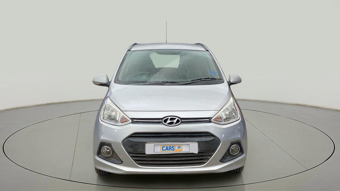 2016 Hyundai Grand i10 ASTA (O) 1.2 KAPPA VTVT, Petrol, Manual, 28,221 km, Front