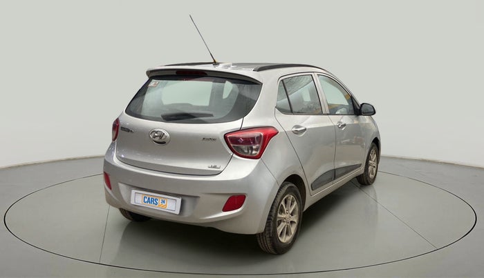 2016 Hyundai Grand i10 ASTA (O) 1.2 KAPPA VTVT, Petrol, Manual, 28,221 km, Right Back Diagonal
