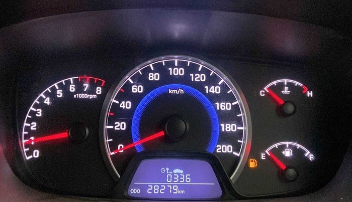 2016 Hyundai Grand i10 ASTA (O) 1.2 KAPPA VTVT, Petrol, Manual, 28,221 km, Odometer Image
