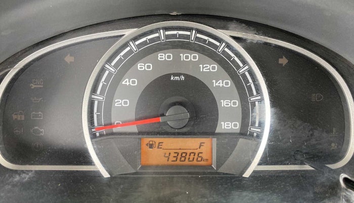 2014 Maruti Alto 800 LXI, Petrol, Manual, 43,780 km, Odometer Image