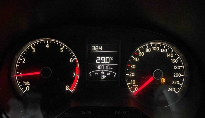 2019 Volkswagen Polo TRENDLINE 1.0L, Petrol, Manual, 40,729 km, Odometer Image