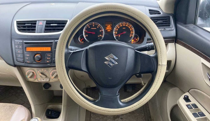 2013 Maruti Swift Dzire VDI, Diesel, Manual, 1,09,035 km, Steering Wheel Close Up