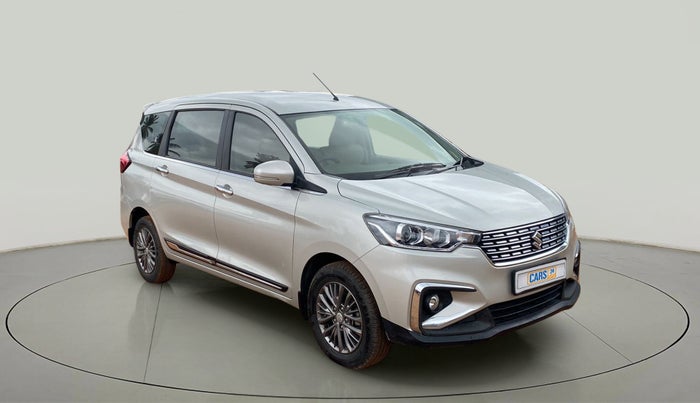 2021 Maruti Ertiga VXI AT SHVS, Petrol, Automatic, 33,525 km, Right Front Diagonal