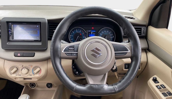 2021 Maruti Ertiga VXI AT SHVS, Petrol, Automatic, 33,525 km, Steering Wheel Close Up