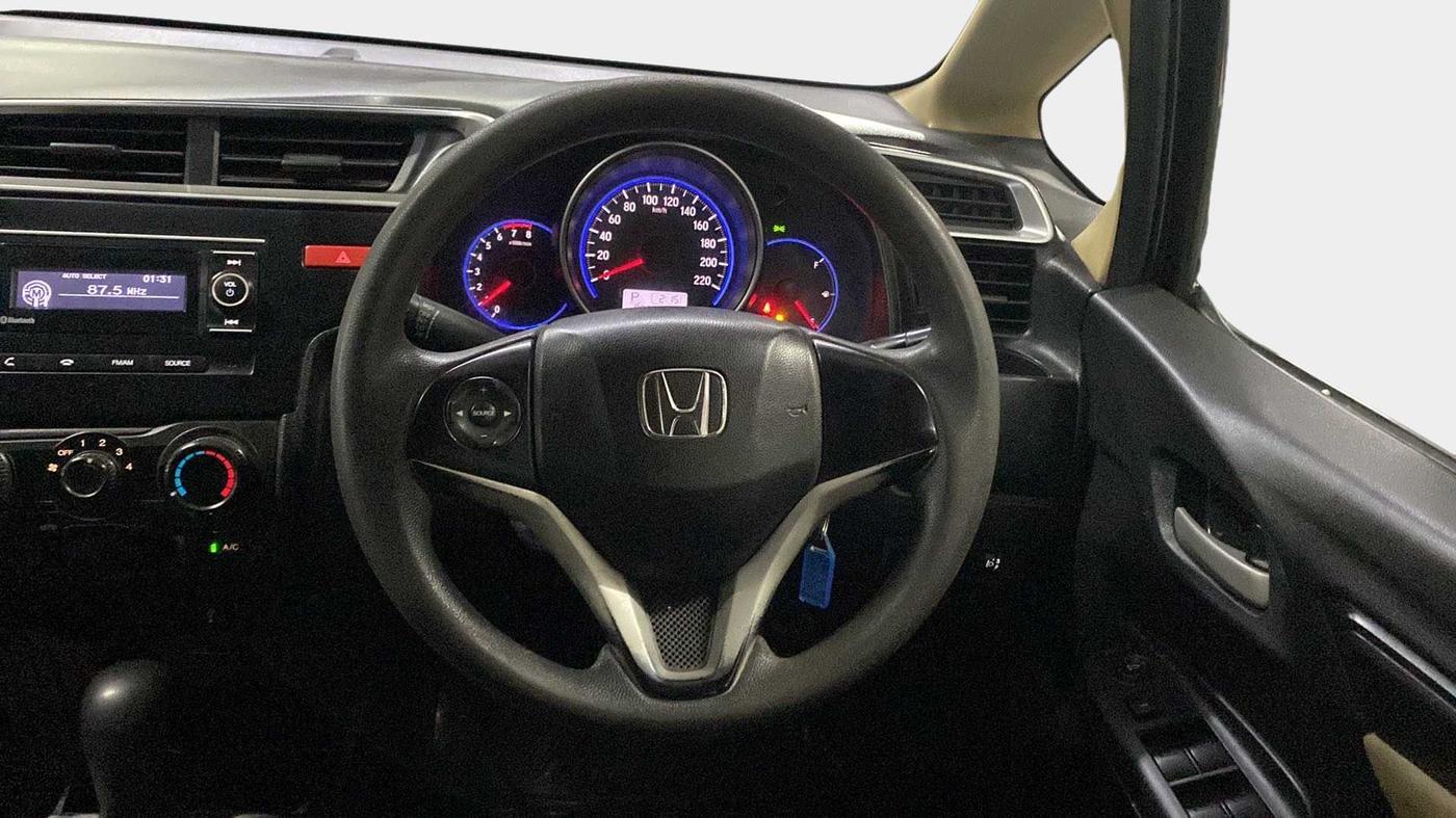 2016 Honda Jazz 1.2L I-VTEC S AT, Petrol, Automatic, 97,561 km, Steering Wheel Close Up