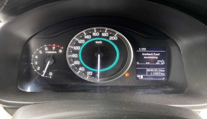 2022 Maruti IGNIS DELTA 1.2, Petrol, Manual, 11,679 km, Odometer Image
