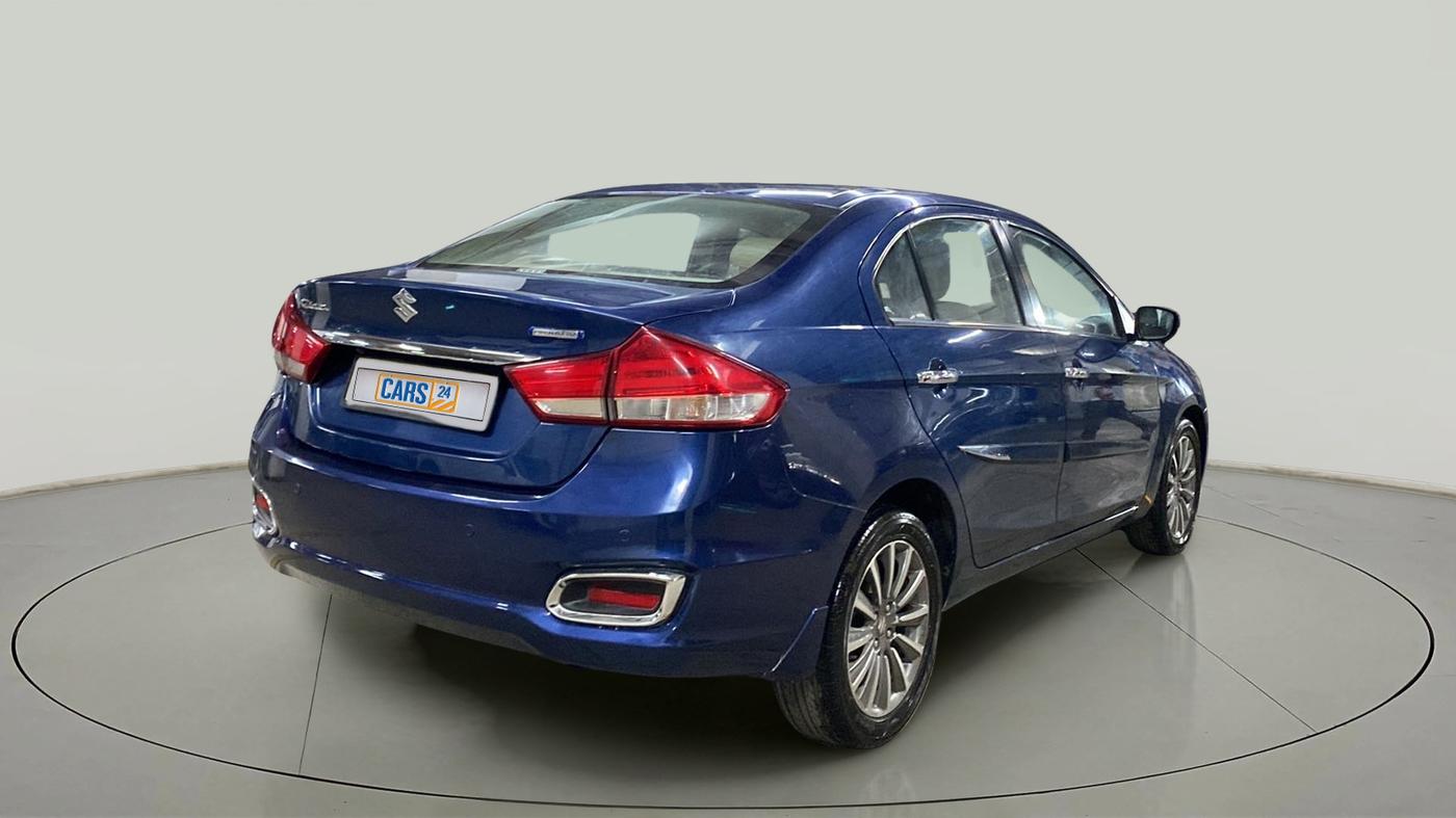 2018 Maruti Ciaz ALPHA  AT 1.5 SHVS PETROL, Petrol, Automatic, 57,363 km, Right Back Diagonal