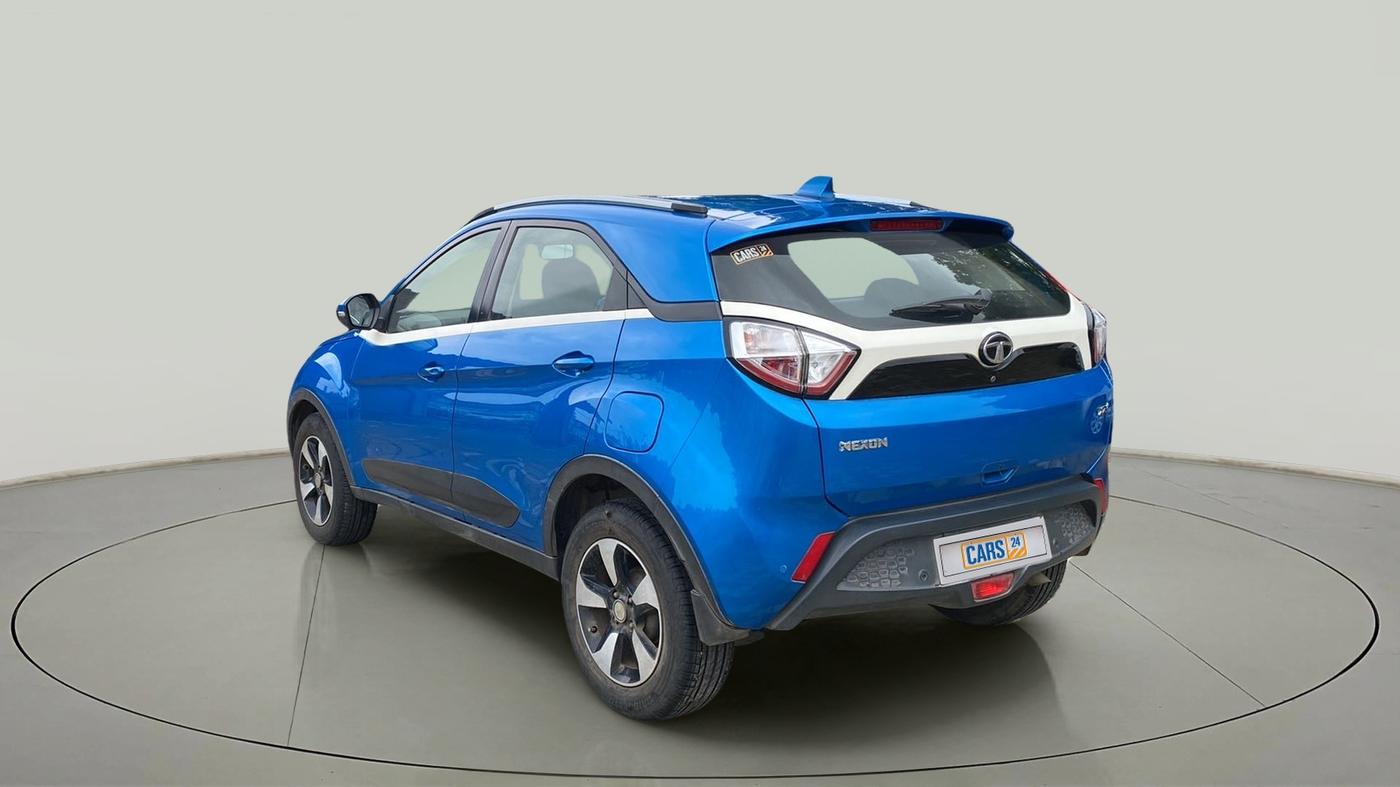 2017 Tata NEXON XZ PLUS DIESEL, Diesel, Manual, 24,342 km, Left Back Diagonal