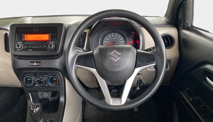 2019 Maruti New Wagon-R VXI 1.0, Petrol, Manual, 53,966 km, Steering Wheel Close Up