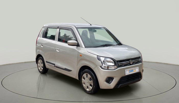 2019 Maruti New Wagon-R VXI 1.0, Petrol, Manual, 53,966 km, Right Front Diagonal