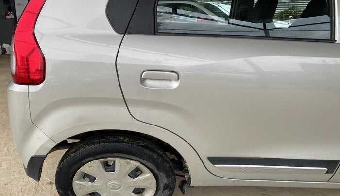 2019 Maruti New Wagon-R VXI 1.0, Petrol, Manual, 53,966 km, Right quarter panel - Slightly dented
