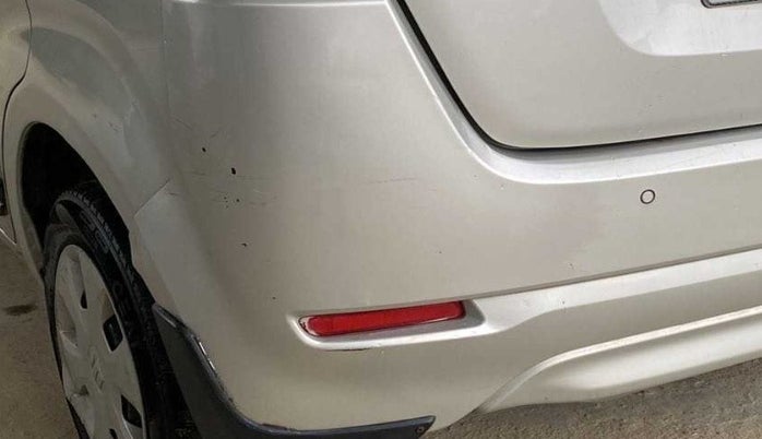 2019 Maruti New Wagon-R VXI 1.0, Petrol, Manual, 53,966 km, Rear bumper - Paint is slightly damaged