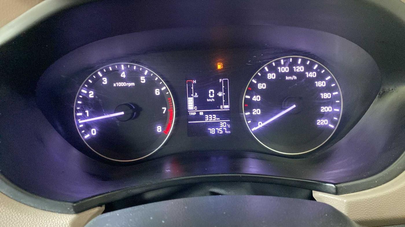 2017 Hyundai Elite i20 SPORTZ 1.2, Petrol, Manual, 78,724 km, Odometer Image