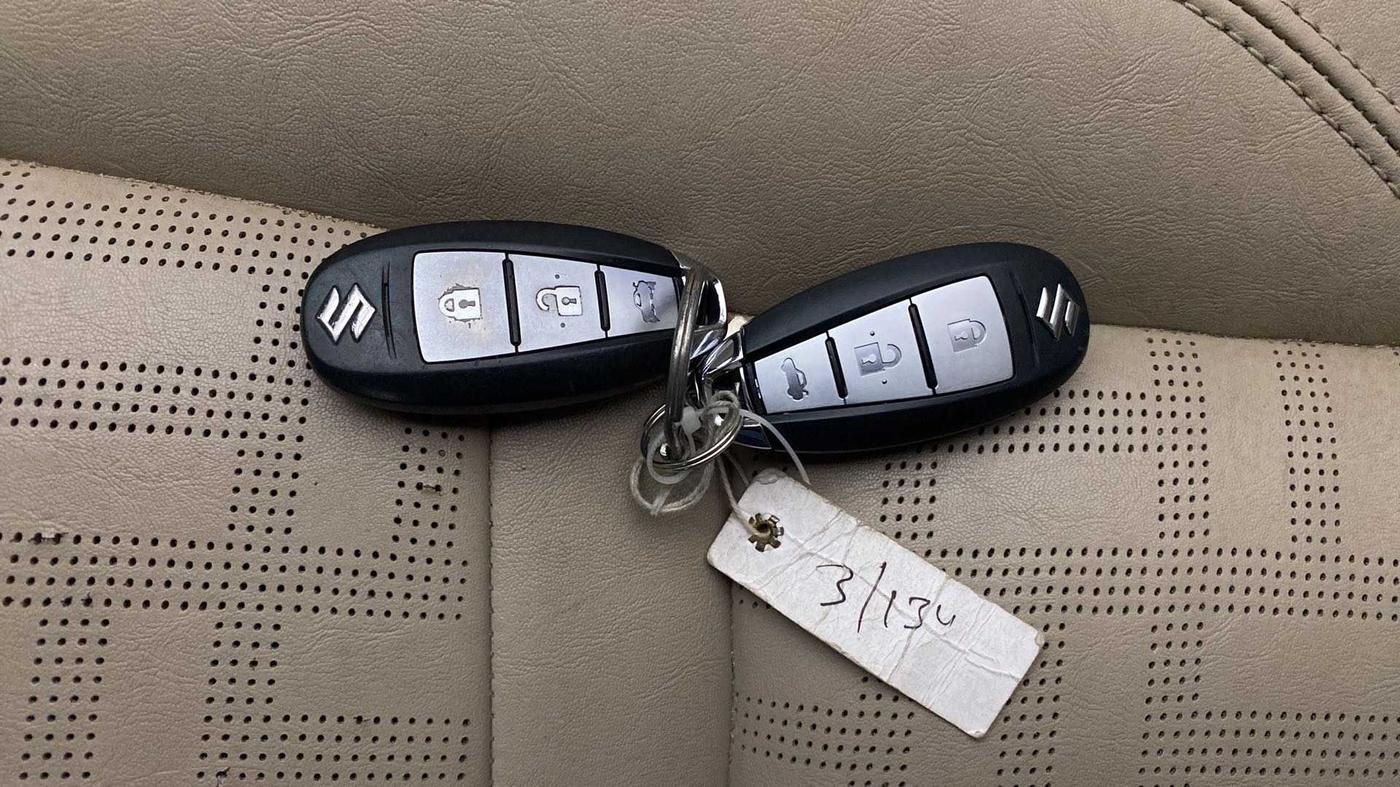 2022 Maruti Ciaz ZETA AT 1.5  SHVS PETROL, Petrol, Automatic, 24,062 km, Key Close Up
