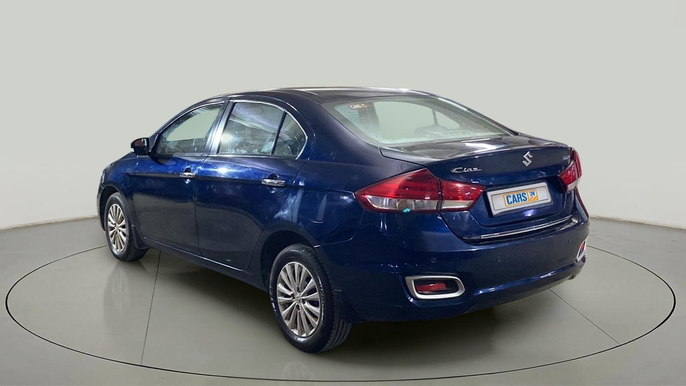 2022 Maruti Ciaz ZETA AT 1.5  SHVS PETROL, Petrol, Automatic, 24,062 km, Left Back Diagonal