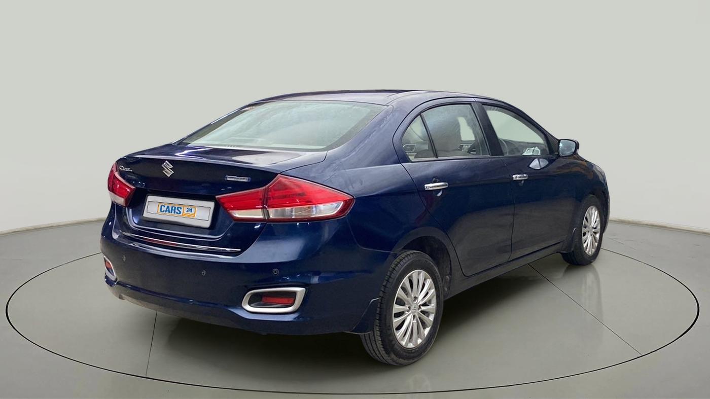 2022 Maruti Ciaz ZETA AT 1.5  SHVS PETROL, Petrol, Automatic, 24,062 km, Right Back Diagonal
