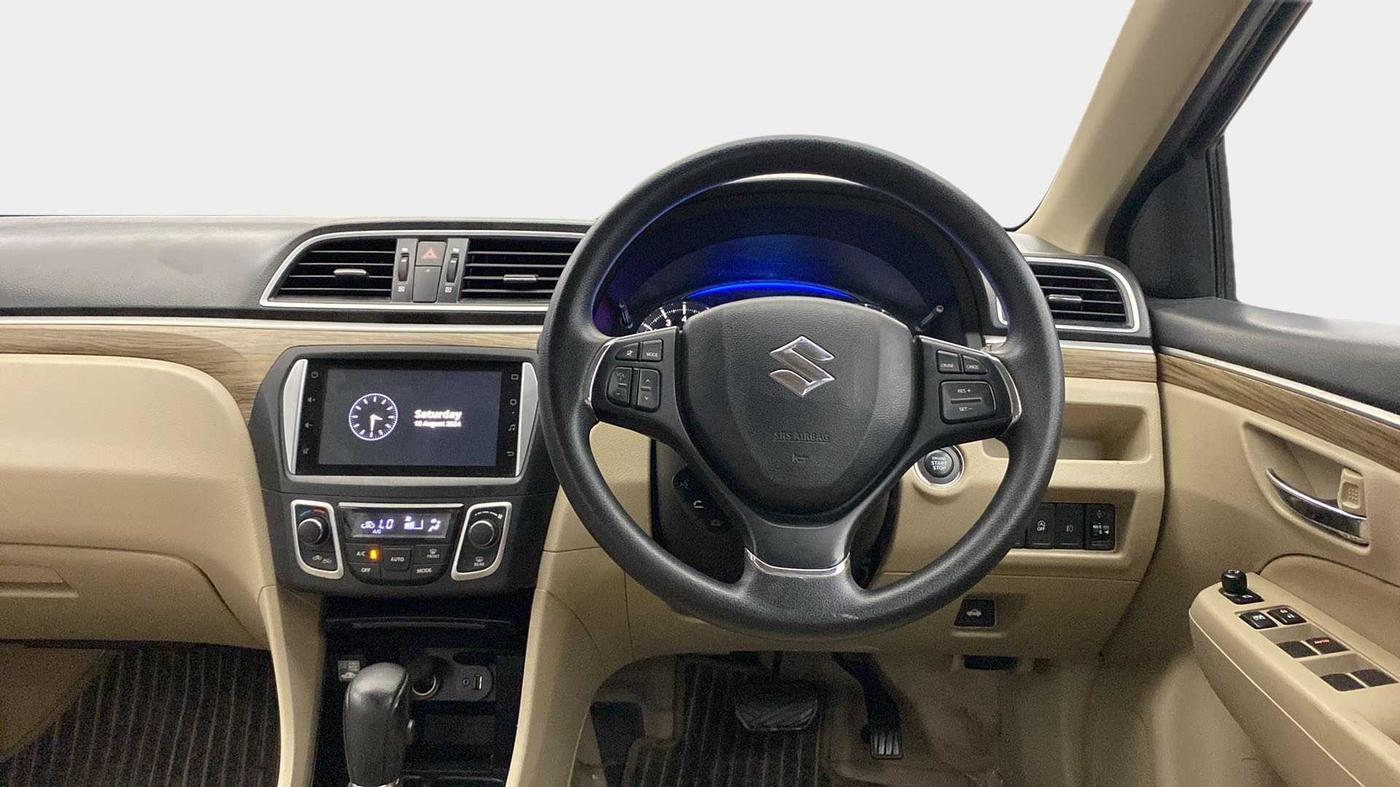 2022 Maruti Ciaz ZETA AT 1.5  SHVS PETROL, Petrol, Automatic, 24,062 km, Steering Wheel Close Up