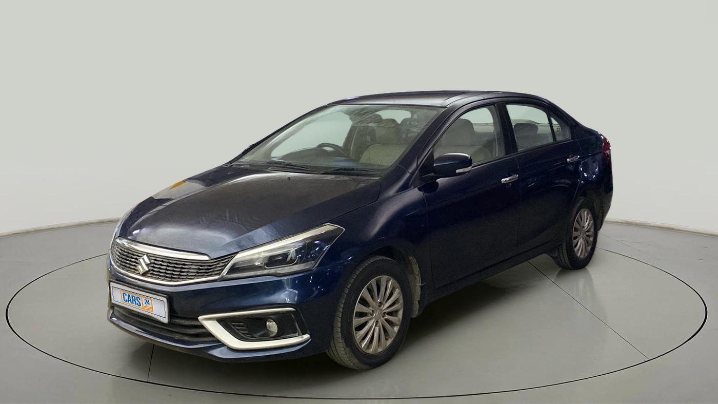 2022 Maruti Ciaz ZETA AT 1.5  SHVS PETROL, Petrol, Automatic, 24,062 km, Left Front Diagonal