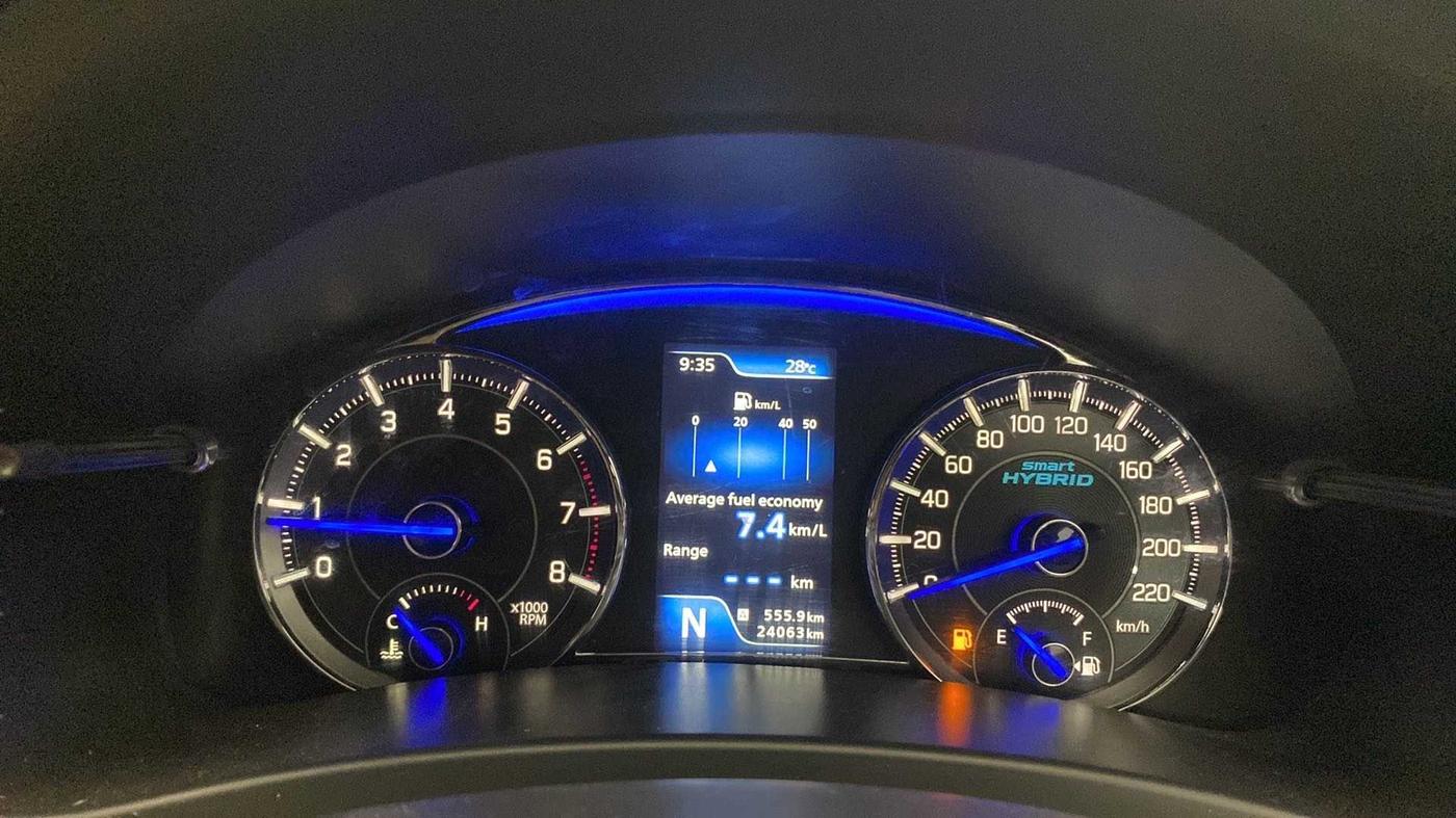 2022 Maruti Ciaz ZETA AT 1.5  SHVS PETROL, Petrol, Automatic, 24,062 km, Odometer Image