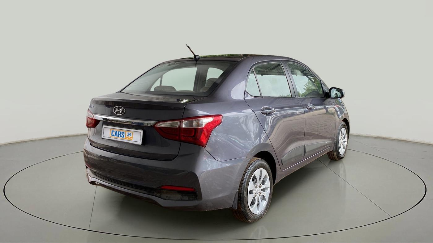 2017 Hyundai Xcent S 1.2, Petrol, Manual, 65,161 km, Right Back Diagonal