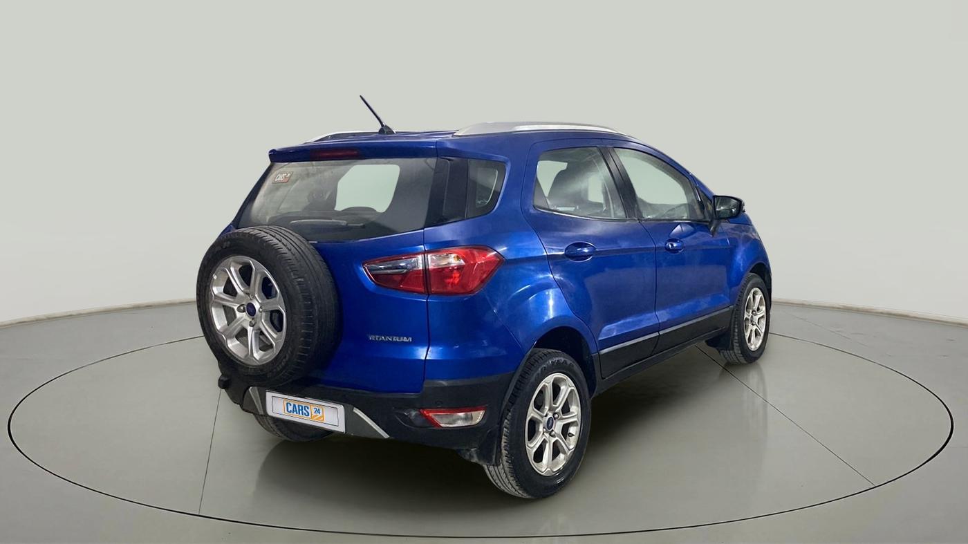 2019 Ford Ecosport TITANIUM + 1.5L PETROL AT, Petrol, Automatic, 58,902 km, Right Back Diagonal