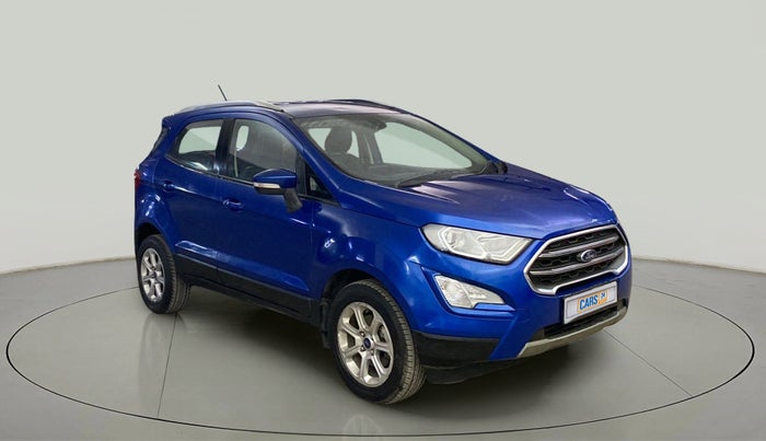 2019 Ford Ecosport TITANIUM + 1.5L PETROL AT, Petrol, Automatic, 58,902 km, Right Front Diagonal