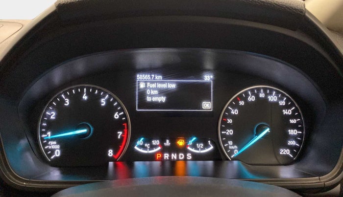 2019 Ford Ecosport TITANIUM + 1.5L PETROL AT, Petrol, Automatic, 58,902 km, Odometer Image