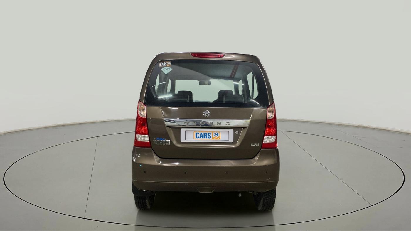 2014 Maruti Wagon R 1.0 LXI CNG, CNG, Manual, 66,612 km, Back/Rear
