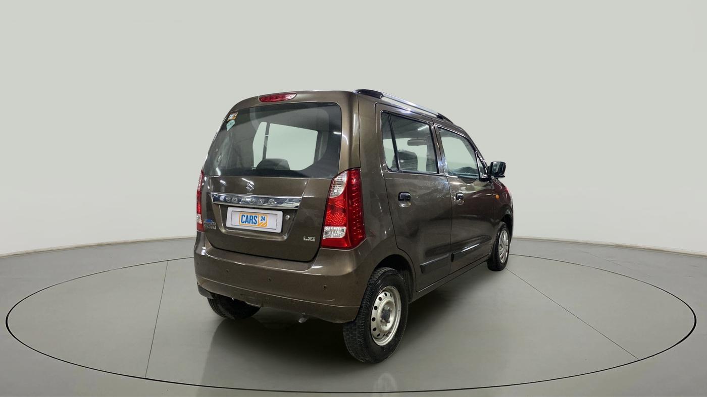 2014 Maruti Wagon R 1.0 LXI CNG, CNG, Manual, 66,612 km, Right Back Diagonal
