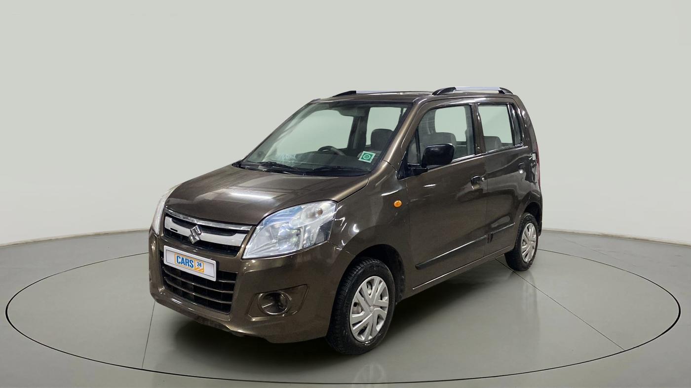 2014 Maruti Wagon R 1.0 LXI CNG, CNG, Manual, 66,612 km, Left Front Diagonal