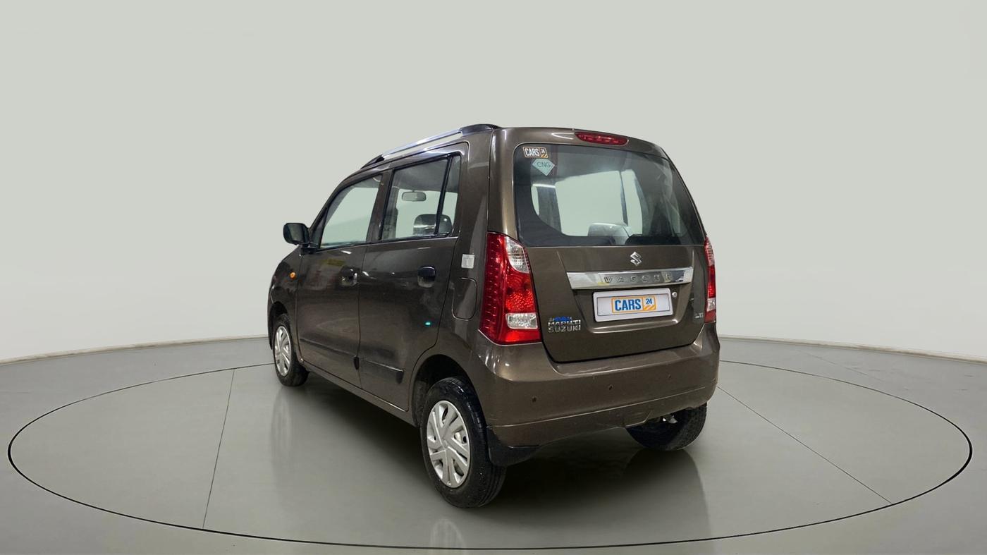 2014 Maruti Wagon R 1.0 LXI CNG, CNG, Manual, 66,612 km, Left Back Diagonal