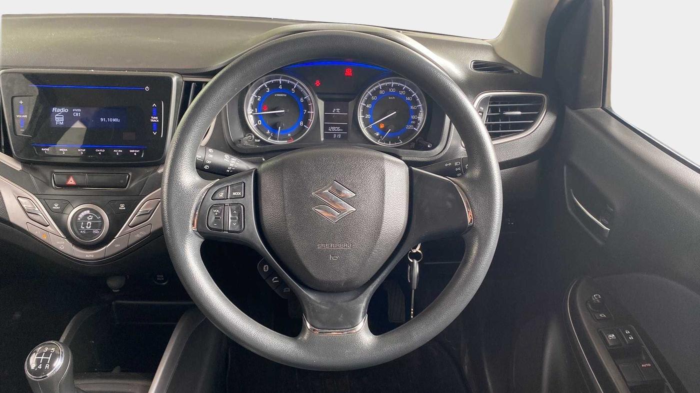 2021 Maruti Baleno DELTA PETROL 1.2, Petrol, Manual, 12,797 km, Steering Wheel Close Up