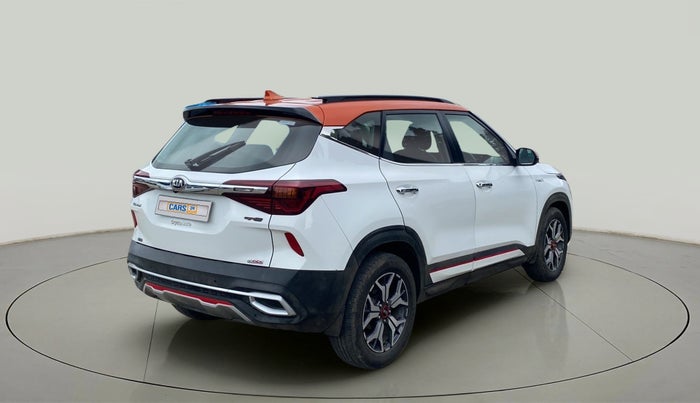 2019 KIA SELTOS GTX AT 1.4 PETROL DUAL TONE, Petrol, Automatic, 60,515 km, Right Back Diagonal