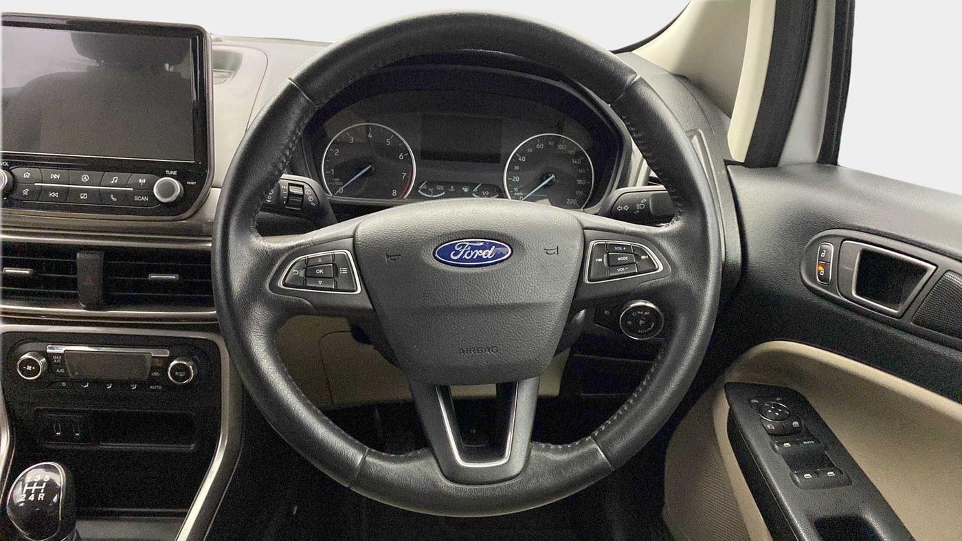 2019 Ford Ecosport TITANIUM 1.5L PETROL, Petrol, Manual, 14,249 km, Steering Wheel Close Up