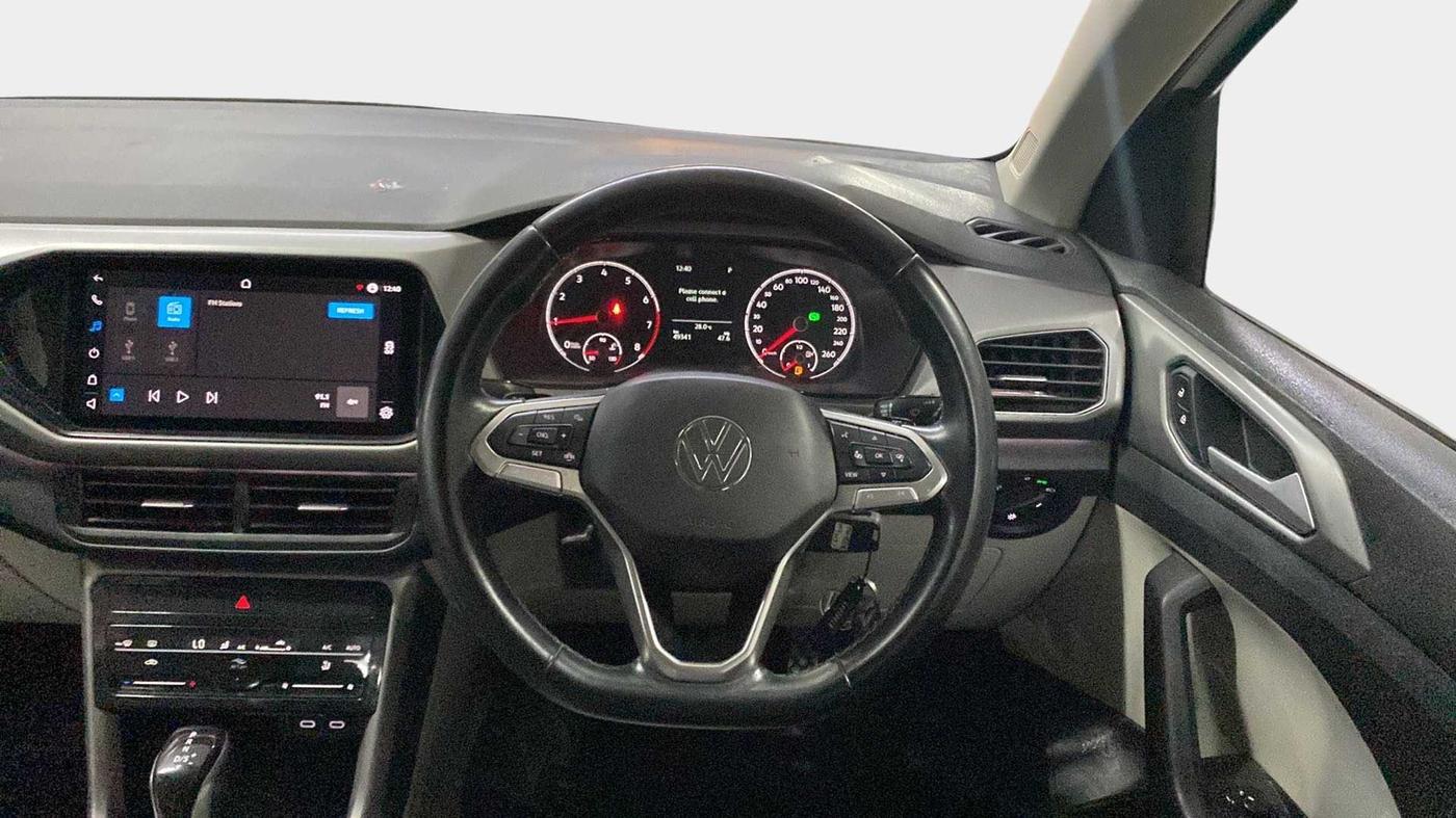 2021 Volkswagen TAIGUN HIGHLINE 1.0 TSI AT, Petrol, Automatic, 49,821 km, Steering Wheel Close Up