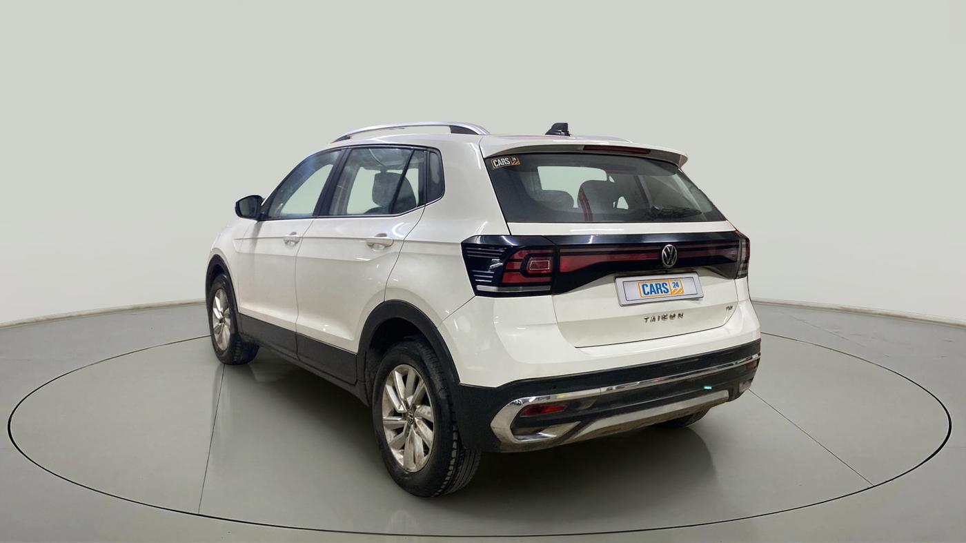 2021 Volkswagen TAIGUN HIGHLINE 1.0 TSI AT, Petrol, Automatic, 49,821 km, Left Back Diagonal