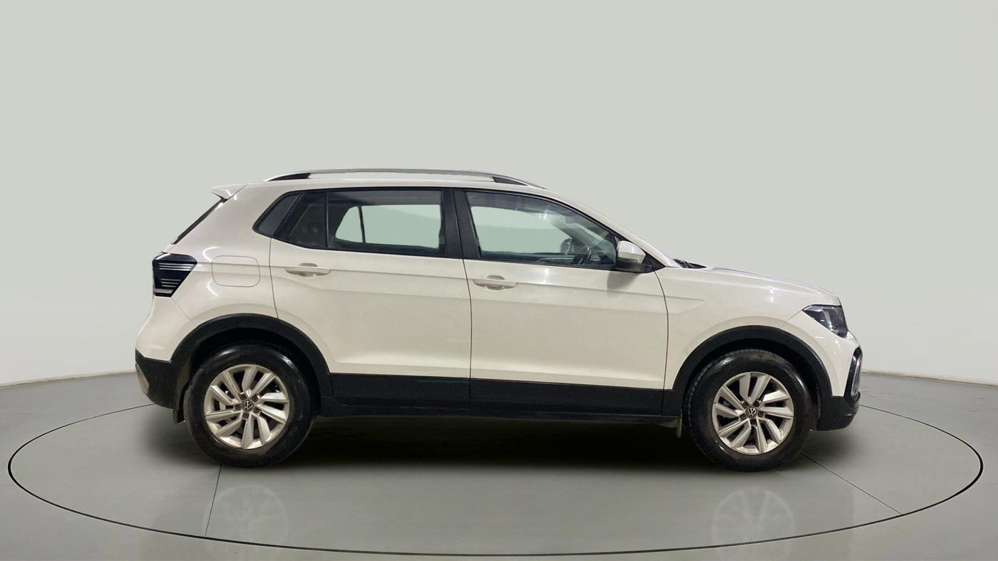 2021 Volkswagen TAIGUN HIGHLINE 1.0 TSI AT, Petrol, Automatic, 49,821 km, Right Side View