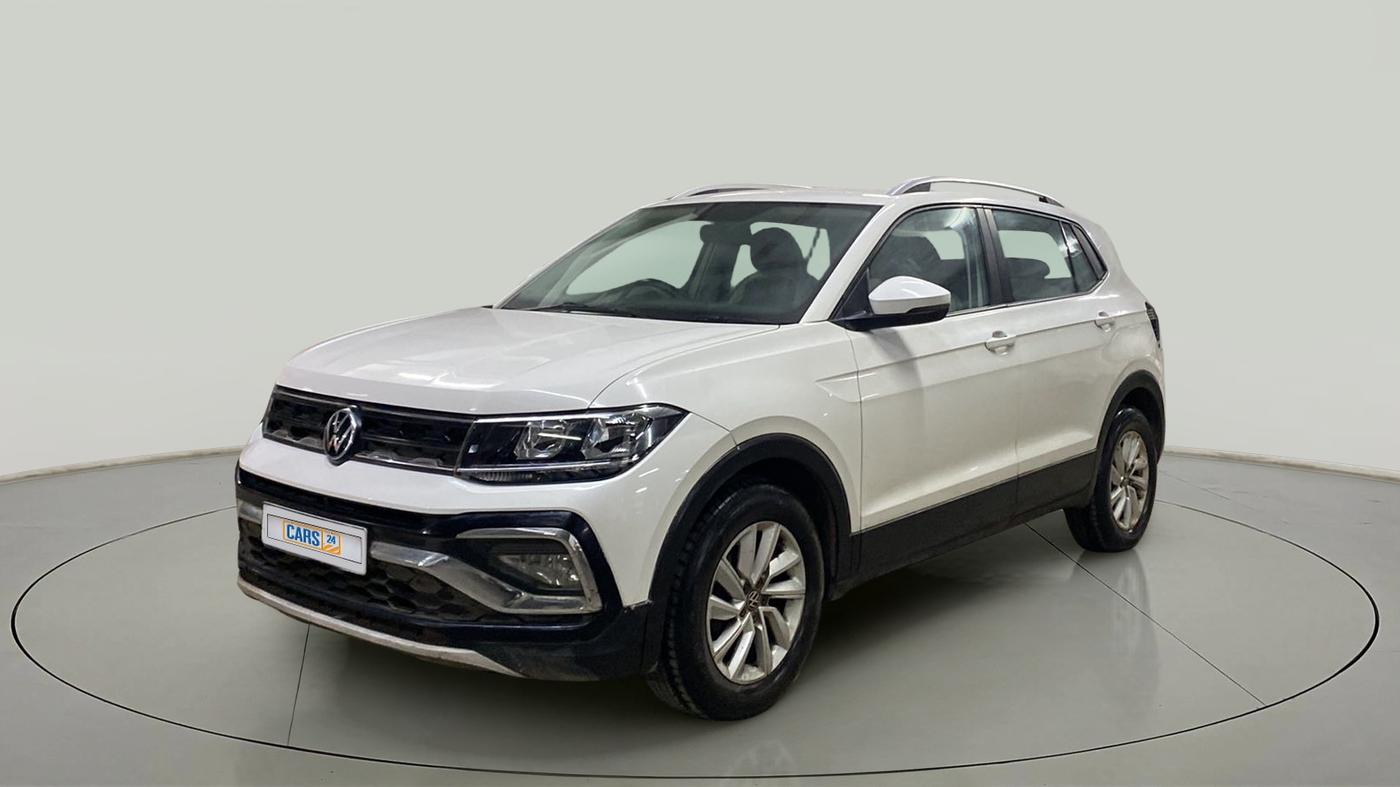 2021 Volkswagen TAIGUN HIGHLINE 1.0 TSI AT, Petrol, Automatic, 49,821 km, Left Front Diagonal