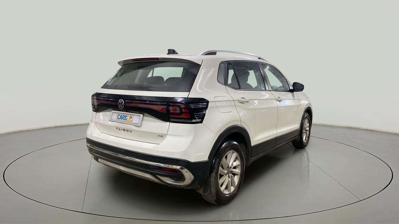 2021 Volkswagen TAIGUN HIGHLINE 1.0 TSI AT, Petrol, Automatic, 49,821 km, Right Back Diagonal
