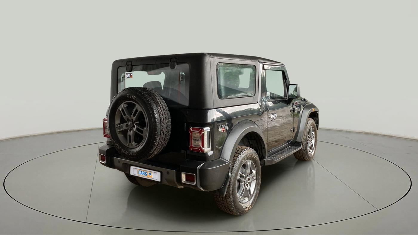 2021 Mahindra Thar LX HT PETROL 4WD MT, Petrol, Manual, 22,784 km, Right Back Diagonal