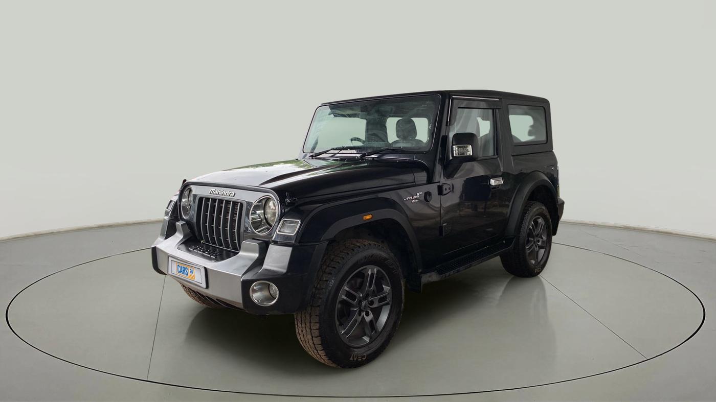 2021 Mahindra Thar LX HT PETROL 4WD MT, Petrol, Manual, 22,784 km, Left Front Diagonal