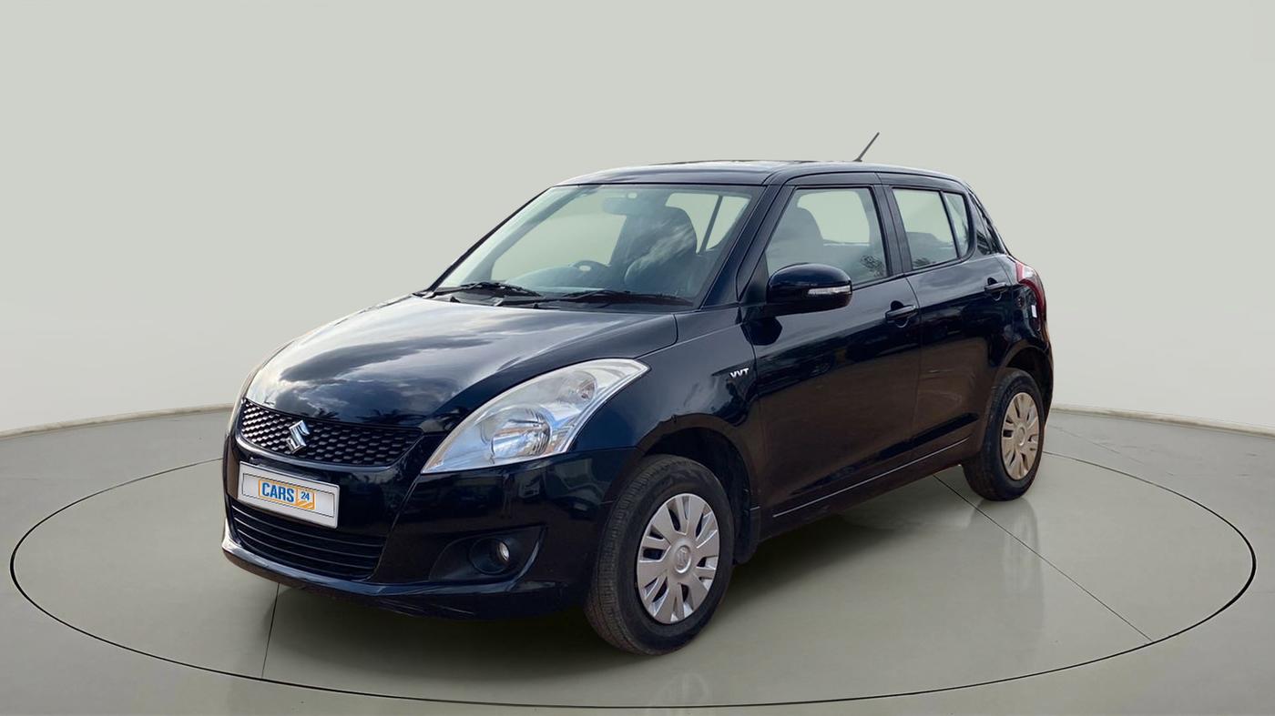 2014 Maruti Swift VXI, Petrol, Manual, 70,744 km, Left Front Diagonal