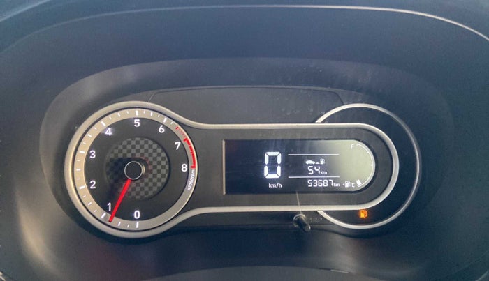 2021 Hyundai AURA SX 1.2, Petrol, Manual, 54,100 km, Odometer Image