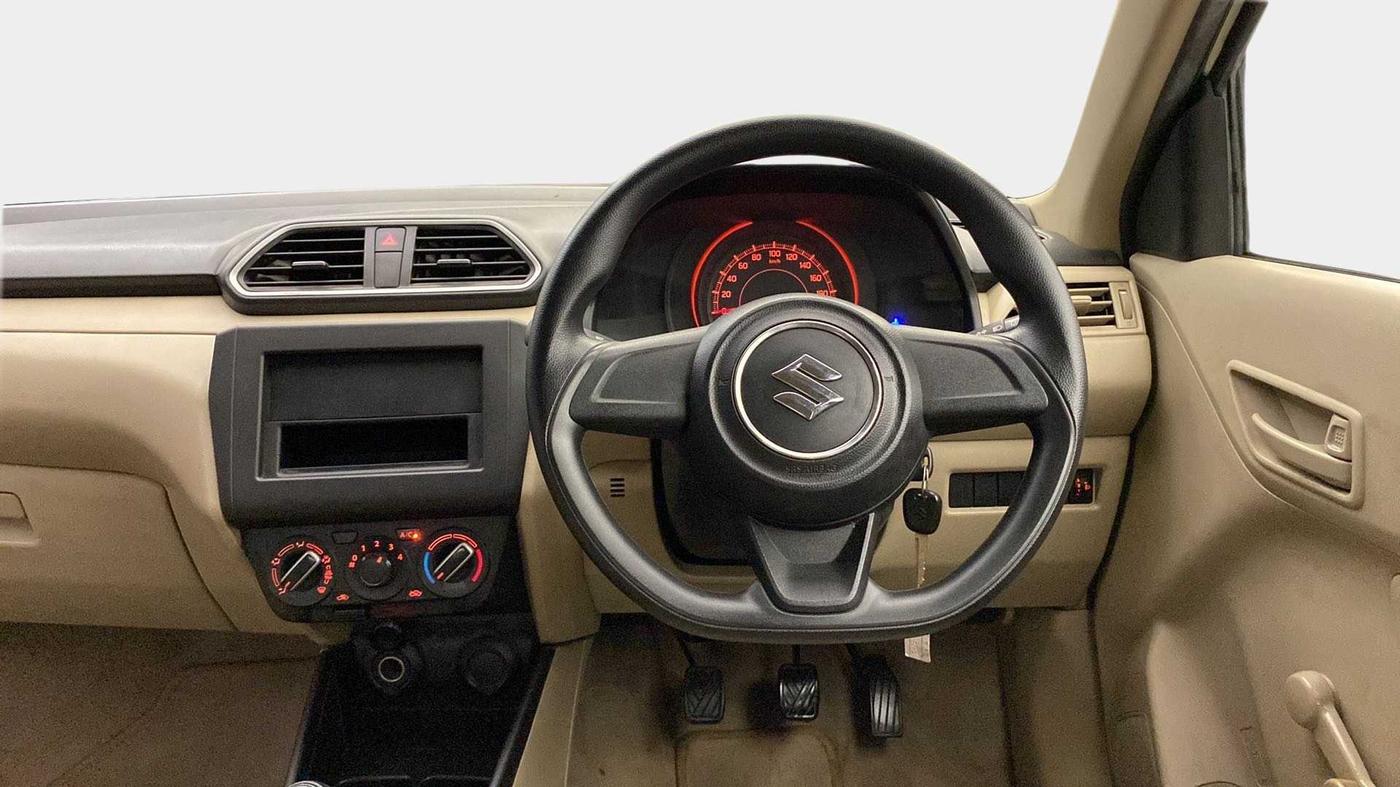 2018 Maruti Dzire LXI, Petrol, Manual, 59,769 km, Steering Wheel Close Up