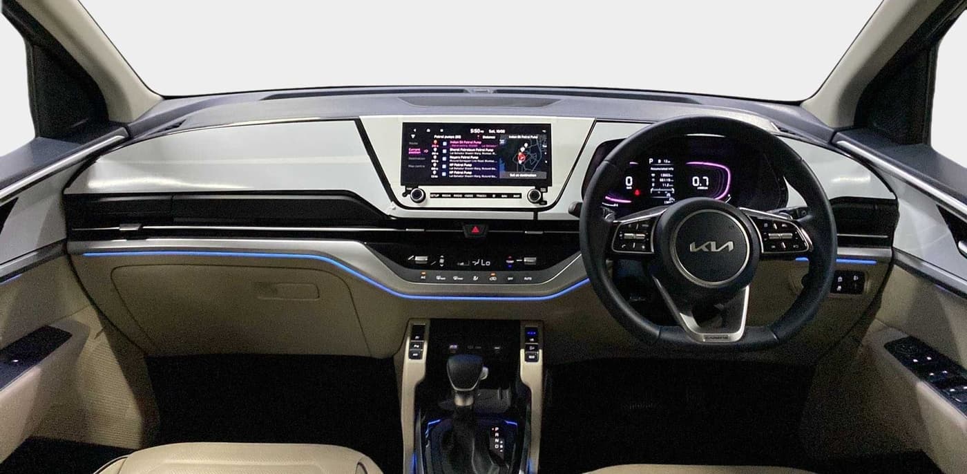 2023 KIA CARENS LUXURY PLUS 1.5 DIESEL AT 7 STR, Diesel, Automatic, 13,662 km, Dashboard