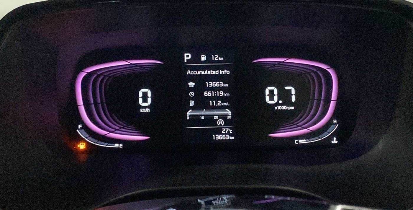 2023 KIA CARENS LUXURY PLUS 1.5 DIESEL AT 7 STR, Diesel, Automatic, 13,662 km, Odometer Image